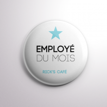 Badge Rick's Café