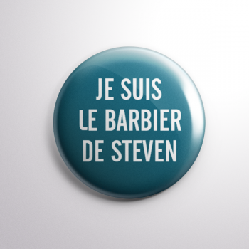Badge Le Barbier de Steven