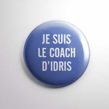 Badge Le Coach d'Idris
