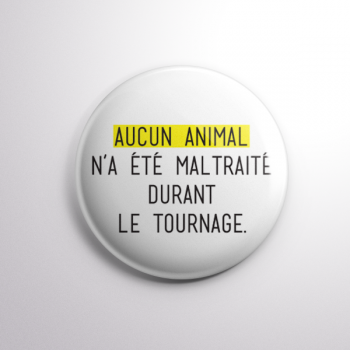 Badge Aucun Animal