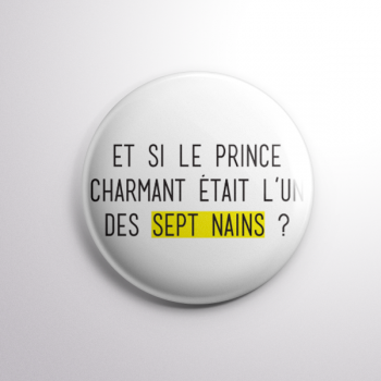 Badge Prince Charmant