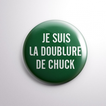 Badge La Doublure de Chuck