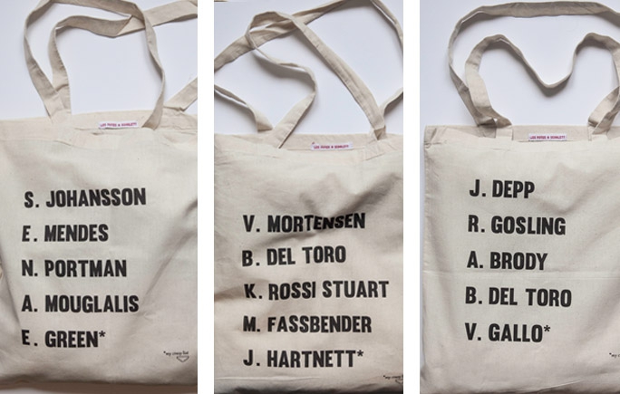 Des tote bags